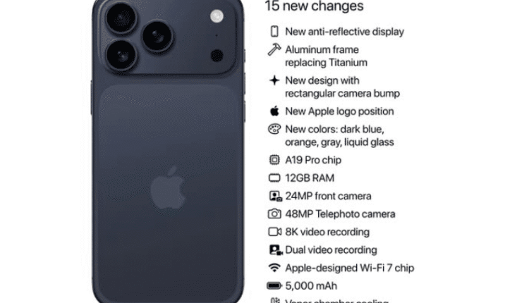 iphone 17 specs