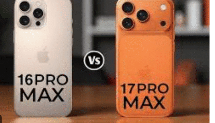⁯ne 17 pro max vs iphone 16 pro max